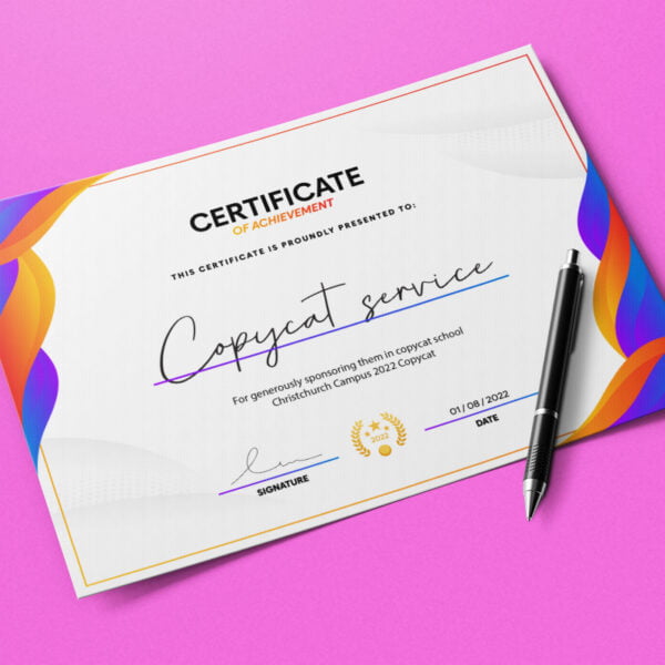 Certificates